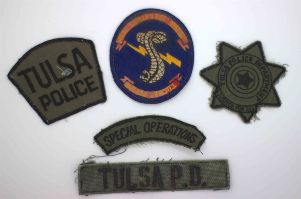 Tulsa Police and Special Operations patches