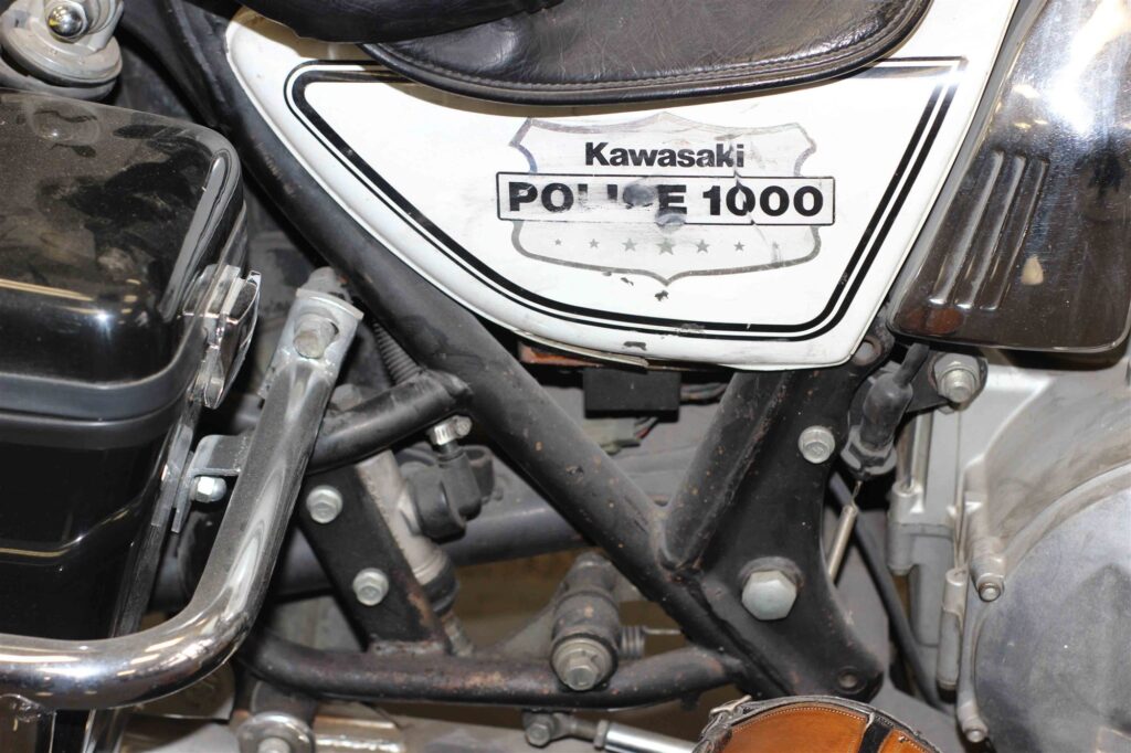 Kawasaki Police 1000 motorcycle
