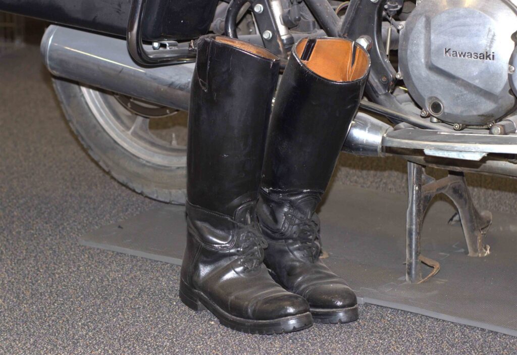 Motor officer boots