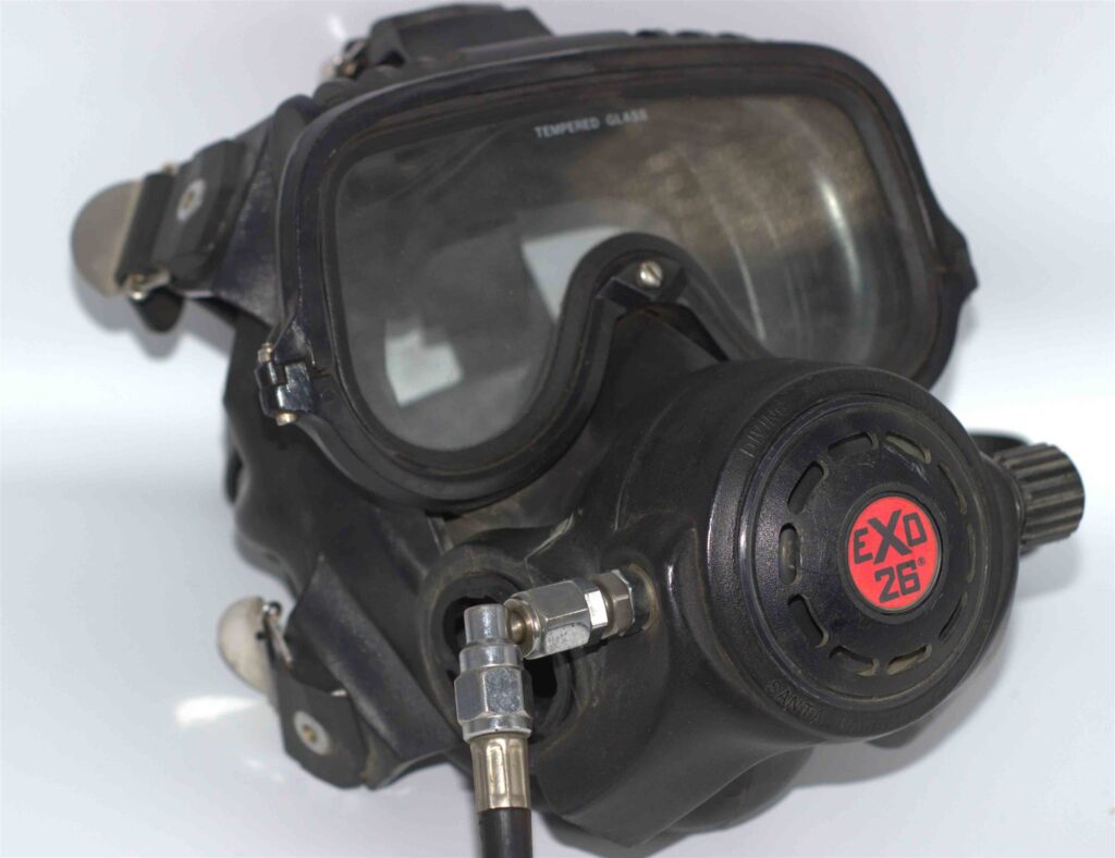 Dive team full-face mask